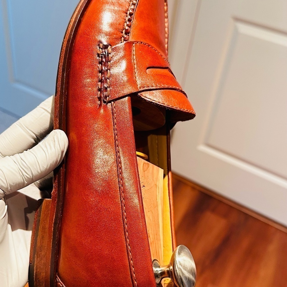 Cole Haan Leather Grand OS Pinch Penny Loafer. - Picture 2 of 14